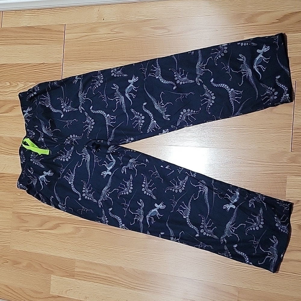 arizona boys Dinosaur flannel pj bottoms size large